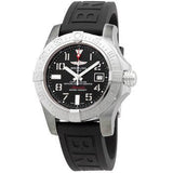 Breitling Avenger II Seawolf Stainless Steel 45mm Black Rubber Strap Mens Watch - A1733110/BC31/153S Authentic Buy Shop Now