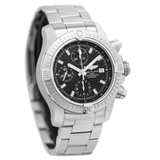 Breitling Avenger Chronograph 43 Black Dial Silver Steel Strap Watch for Men - A13385101B1A1 Authentic Buy Shop Now