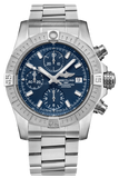 Breitling Avenger Chronograph 45mm Blue Dial Silver Steel Strap Watch for Men - A13317101C1A1 Authentic Buy Shop Now