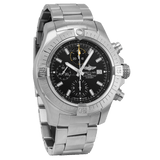 Breitling Avenger Chronograph 45mm Black Dial Silver Steel Strap Watch for Men - A13317101B1A1 Authentic Buy Shop Now