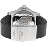 Breitling Avenger II Seawolf Stainless Steel 45mm Black Rubber Strap Mens Watch - A1733110/BC31/153S Authentic Buy Shop Now