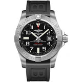 Breitling Avenger II Seawolf Stainless Steel 45mm Black Rubber Strap Mens Watch - A1733110/BC31/153S Authentic Buy Shop Now