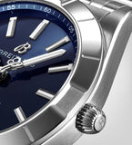 Breitling Chronomat 32 Blue Dial Silver Steel Strap Watch for Women - A77310101C1A1 Authentic Buy Shop Now