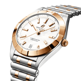 Breitling Chronomat Automatic 36 White Dial Two Tone Steel Strap Watch for Women - U10380101A1U1 Authentic Buy Shop Now