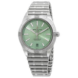 Breitling Chronomat Automatic 36 Green Dial Silver Steel Strap Watch for Women - A10380101L1A1 Authentic Buy Shop Now