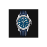 Breitling Colt 41mm Automatic Blue Dial Blue Leather Strap Watch for Men - A1731311.C934.113X.A18BA.1 Authentic Buy Shop Now