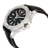 Breitling Colt Automatic 44mm Black Dial Leather Strap Mens Watch - A1738811/BD44/435X Authentic Buy Shop Now