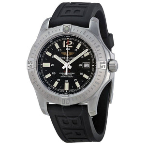 Breitling Colt Automatic 44mm Black Dial Rubber Strap Mens Watch - A1738811/BD44/152S Authentic Buy Shop Now