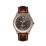 Breitling Navitimer 1 Automatic 41mm Black Dial Brown Leather Strap Mens Watch - U17326211M1P1 Authentic Buy Shop Now