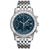 Breitling Navitimer Heritage Special Edition Blue Dial Silver Steel Strap Mens Watch - A1332412/C942 Authentic Buy Shop Now