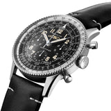 Breitling Navitimer Ref. 806 1959 Re-Edition Black Dial Brown Leather Strap Watch for Men - AB0910371B1X1 Authentic Buy Shop Now