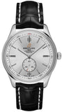 Breitling Premier Automatic 40mm Silver Dial Black Leather Strap Watch for Men - A37340351G1P1 Authentic Buy Shop Now