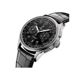 Breitling Premier B01 Chronograph 42 Black Dial Black Leather Strap Watch for Men - AB0145221B1P1 Authentic Buy Shop Now