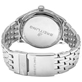 Breitling Premier Automatic 40mm Blue Dial Silver Steel Strap Watch for Men - A37340351C1A1 Authentic Buy Shop Now