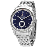 Breitling Premier Automatic 40mm Blue Dial Silver Steel Strap Watch for Men - A37340351C1A1 Authentic Buy Shop Now
