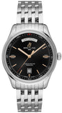 Breitling Premier Automatic 40mm Day & Date Black Dial Silver Steel Strap Mens Watch - A45340241B1A1 Authentic Buy Shop Now