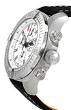Breitling Super Avenger Chronograph 48 White Dial Black Nylon Strap Watch for Men - A133751A1A1X1 Authentic Buy Shop Now