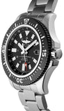 Breitling Superocean II Special 44mm Black Dial Silver Steel Strap Watch for Men - Y1739310/BF45/162A Authentic Buy Shop Now