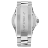 Breitling Superocean Automatic 44mm Turquoise Dial Silver Steel Strap Watch for Men - A17376211L2A1 Authentic Buy Shop Now