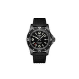Breitling Superocean Automatic 46mm Black Dial Black Rubber Strap Watch for Men - M17368B71B1S1 Authentic Buy Shop Now