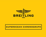 Breitling Superocean Chronograph II Black Dial 44mm Automatic Mens Watch - A1334102/BA85 Authentic Buy Shop Now