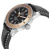 Breitling Superocean Heritage 42mm Black Dial Black Leather Men's Watch - U1732112-B Authentic Buy Shop Now
