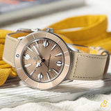 Breitling Superocean Heritage '57 Brown Dial Beige Leather Strap Watch for Women - A10340A41A1X1 Authentic Buy Shop Now