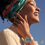Breitling Superocean Heritage '57 Pastel Paradise Blue Dial Blue Leather Strap Watch for Women - A10340161C1X1 Authentic Buy Shop Now