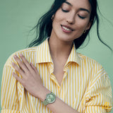 Breitling Superocean Heritage '57 Pastel Paradise Green Dial Green Leather Strap Watch for Women - A10340361L1X1 Authentic Buy Shop Now