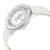 Breitling Superocean Heritage '57 Pastel Paradise White Dial White Leather Strap Watch for Women - A10340A71A1X1 Authentic Buy Shop Now