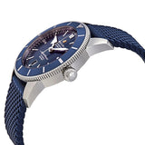 Breitling Superocean Heritage B20 Automatic 46 Blue Dial Blue Mesh Bracelet Watch for Men - AB2020161C1S1 Authentic Buy Shop Now