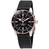 Breitling Superocean Heritage II B20 42mm Black Dial Black Mesh Bracelet Mens Watch - UB2010121B1S1 Authentic Buy Shop Now