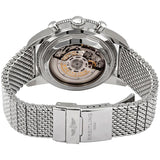 Breitling Superocean Heritage B01 Chronograph 44 Blue Dial Silver Mesh Bracelet Watch for Men - AB0162161C1A1 Authentic Buy Shop Now