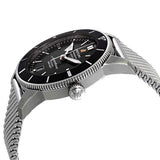 Breitling Superocean Heritage B20 Automatic 46 Black Dial Silver Mesh Bracelet Watch for Men - AB2020121B1A1 Authentic Buy Shop Now