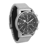 Breitling Superocean Heritage Chronograph 44 Black Dial Silver Mesh Bracelet Watch for Men - A13313121B1A1 Authentic Buy Shop Now