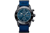 Breitling Superocean Heritage Chronograph 44 Outerknown Blue Dial Blue NATO Strap Watch for Men - M133132A1C1W1 Authentic Buy Shop Now