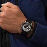 Breitling Superocean Heritage B01 Chronograph 44 Silver Dial Black Mesh Bracelet Watch for Men - AB0162121G1S1 Authentic Buy Shop Now
