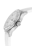 Breitling Superocean Automatic 36 White Dial White Rubber Strap Watch for Men - A17377211A1S1 Authentic Buy Shop Now