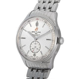Breitling Premier Automatic 40mm Stainless Steel Silver Dial Mens Watch - A37340351G1A1 Authentic Buy Shop Now