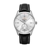 Breitling Premier Automatic 40mm Silver Dial Black Leather Strap Watch for Men - A37340351G1P1 Authentic Buy Shop Now