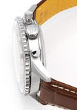 Breitling Navitimer B01 Chronograph 41 White Dial Brown Leather Strap Watch for Men - AB0139211G1P1 Authentic Buy Shop Now
