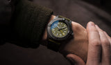 Breitling Avenger Automatic GMT 45 Night Mission Green Dial Green Nylon Strap Watch for Men - V323952A1L1X1 Authentic Buy Shop Now