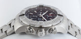 Breitling Super Avenger Chronograph 48 Black Dial Silver Steel Strap Watch for Men - A13375101B1A1 Authentic Buy Shop Now