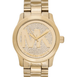 Michael Kors Runway Gold Dial Gold Steel Strap Watch for Women - MK5706 Authentic Buy Shop Now