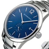 Burberry The Classic Blue Dial Silver Steel Strap Watch for Men - BU10007 Authentic Buy Shop Now