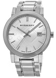 Burberry The City Silver Dial Silver Steel Strap Watch for Women - BU9000 Authentic Buy Shop Now