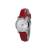Burberry The City Silver Dial Red Strap Watch for Women - BU9232 Authentic Buy Shop Now