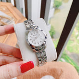 Bulova Classic Diamonds Silver Dial Silver Steel Strap Watch for Women - 96P121 Authentic Buy Shop Now