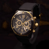 Bulova Marine Star Chronograph Black Dial Black Rubber Strap Watch for Men - 98B278 Authentic Buy Shop Now