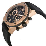 Bulova Marine Star Chronograph Black Dial Black Rubber Strap Watch for Men - 98B104 Authentic Buy Shop Now